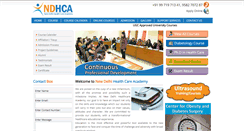 Desktop Screenshot of ndhca.com