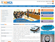 Tablet Screenshot of ndhca.com